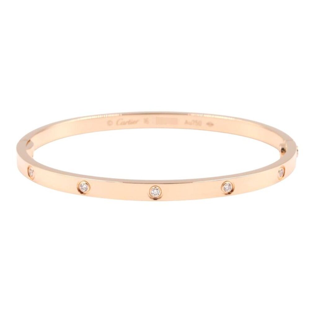 Cartier Love Bracelet 10PD Diamond K18PG